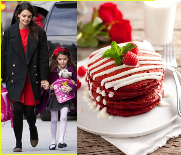 Katie Holmes To Make Red Pancakes For Suri! 